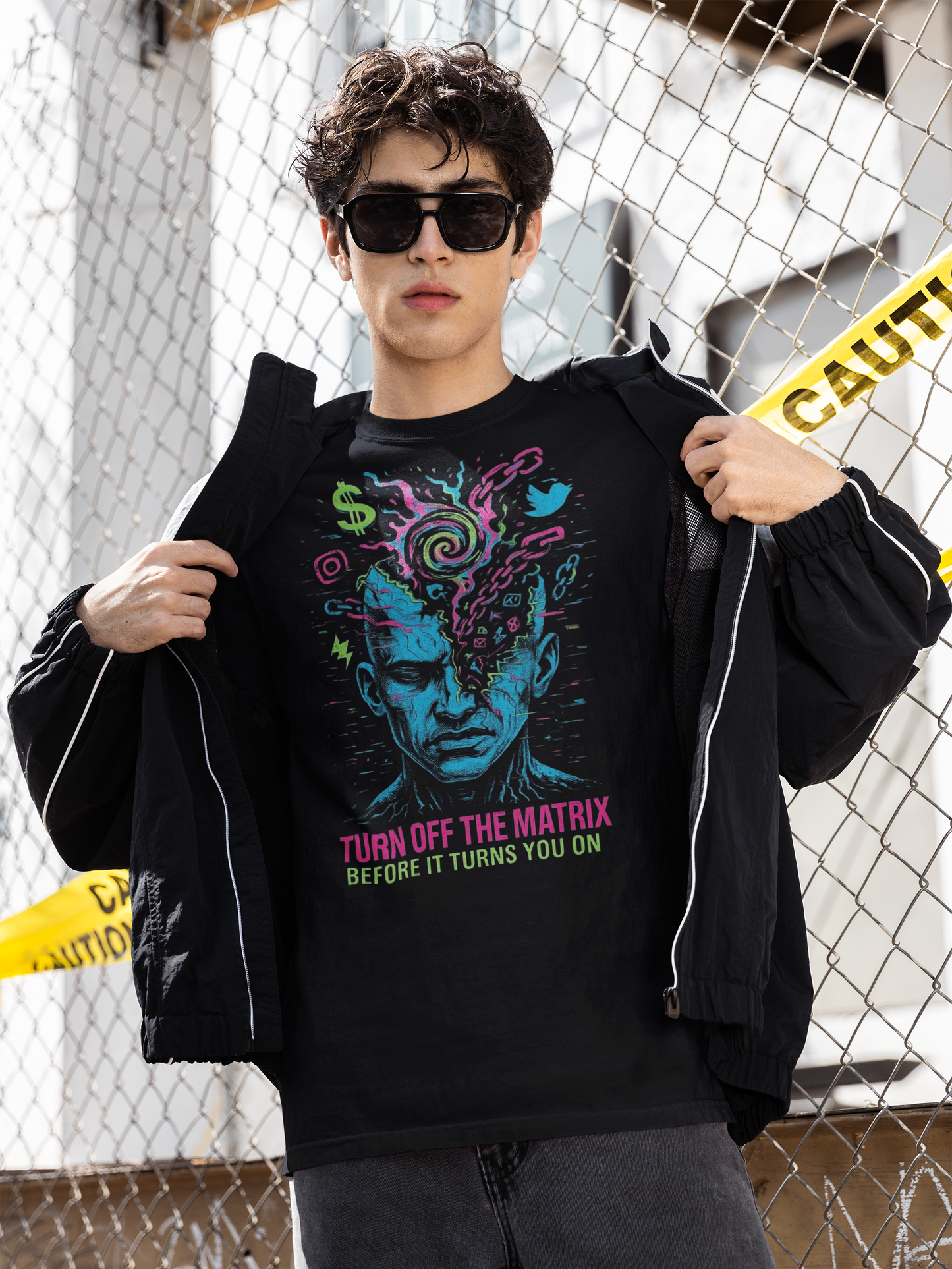 Turn Off The Matrix tee