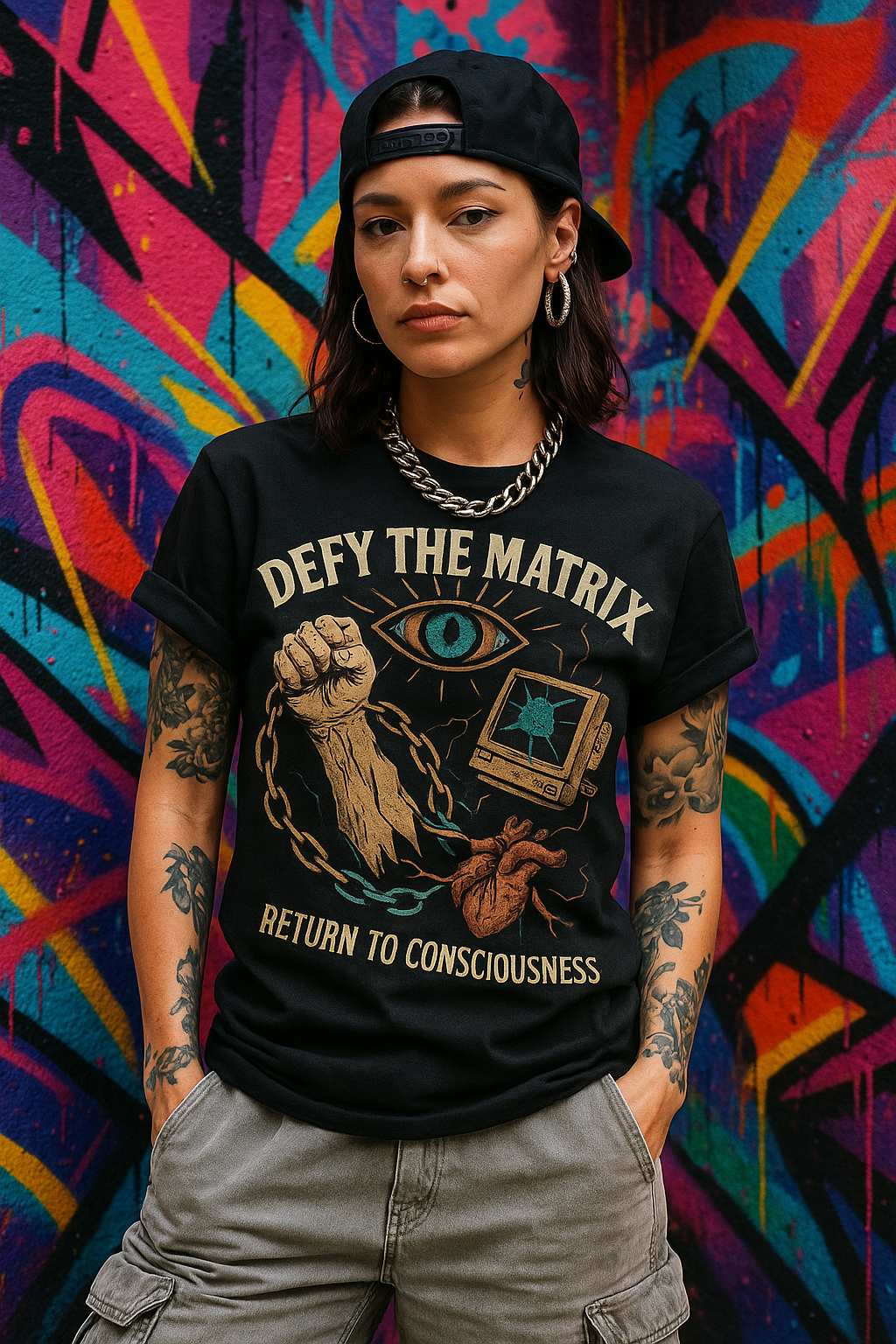 Defy the Matrix tee
