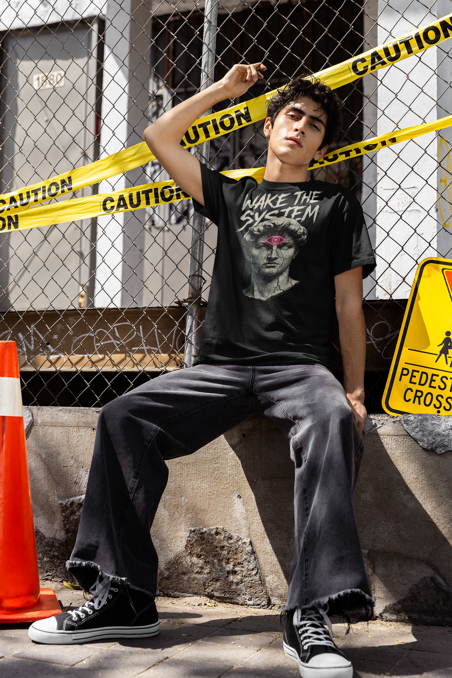 Wake the System tee