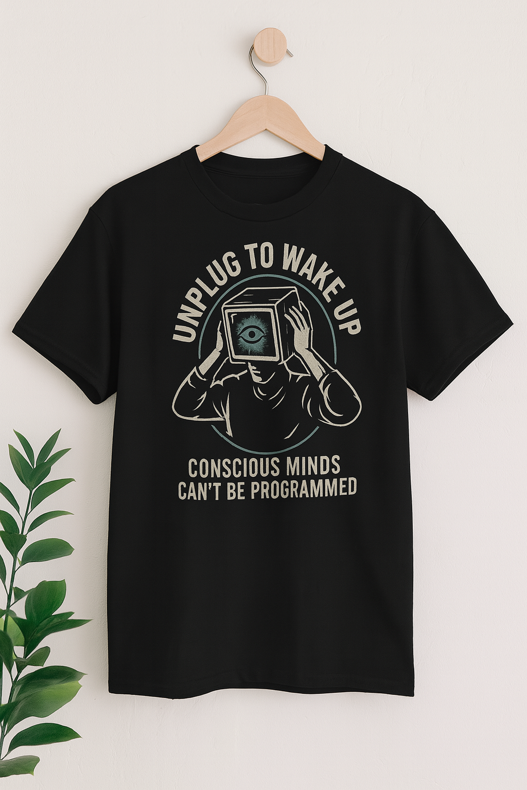 Unplug to Wake Up tee