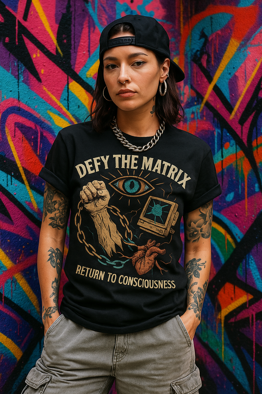 Defy the Matrix tee