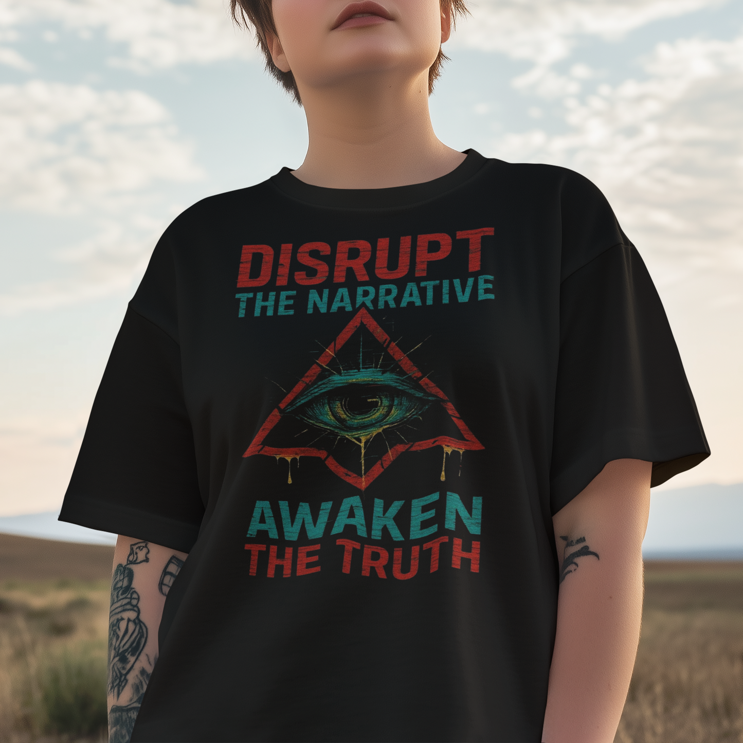 Disrupt the Narrative / Awaken the Truth tee