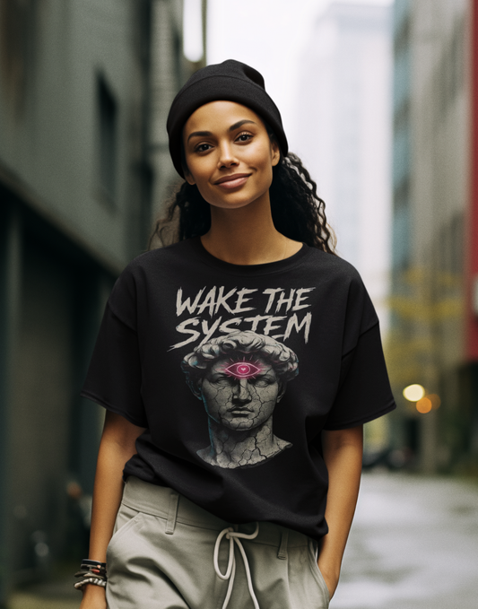 Wake the System tee